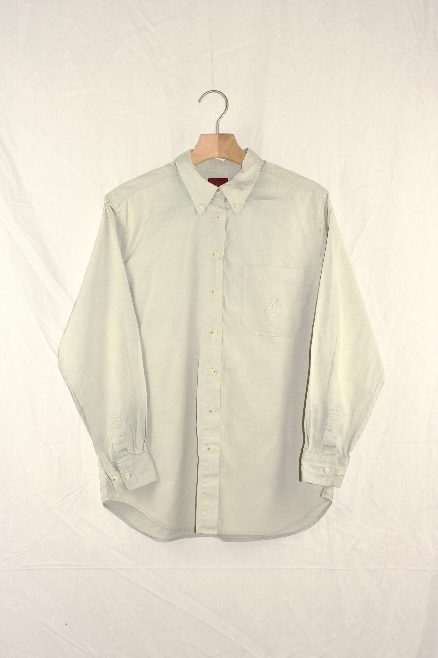 GREEN VINTAGE APPLIQUÉ SHIRT