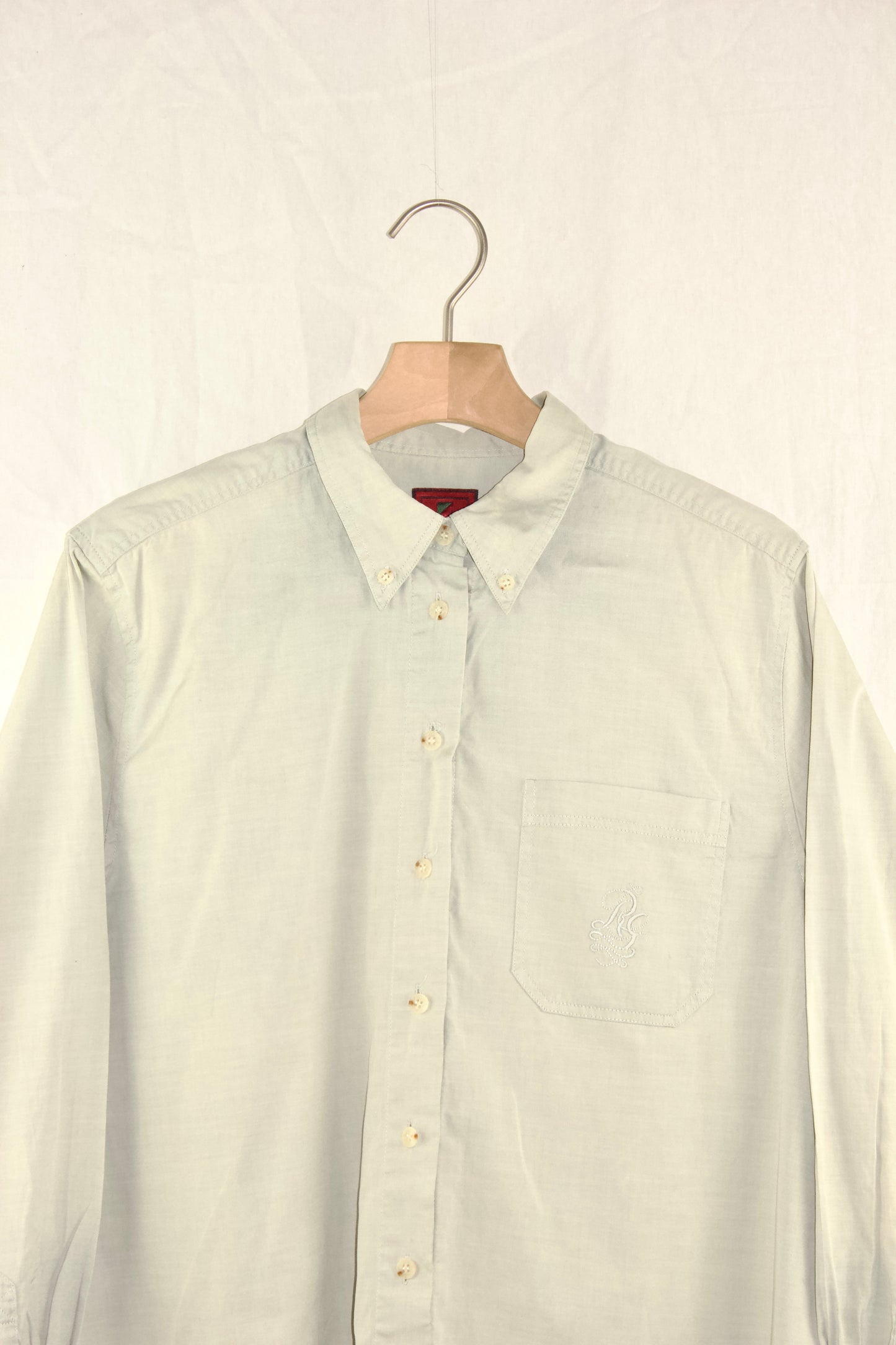 GREEN VINTAGE APPLIQUÉ SHIRT