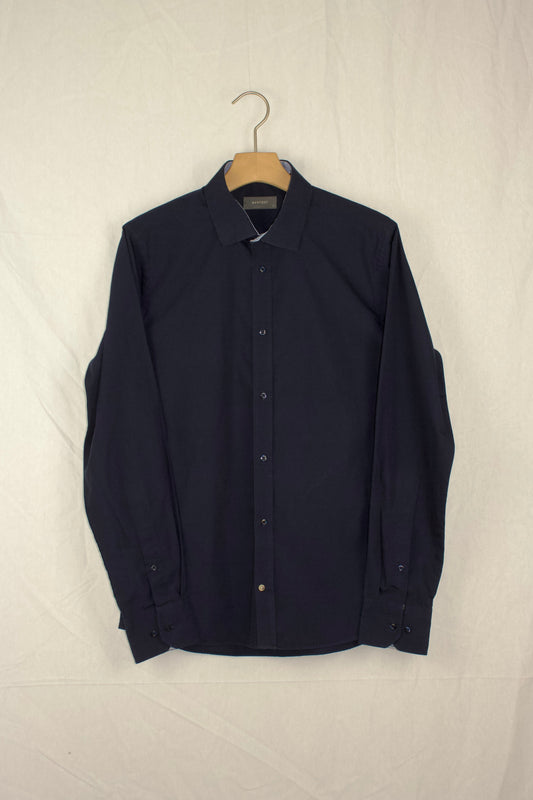 NAVY VINTAGE APPLIQUÉ SHIRT