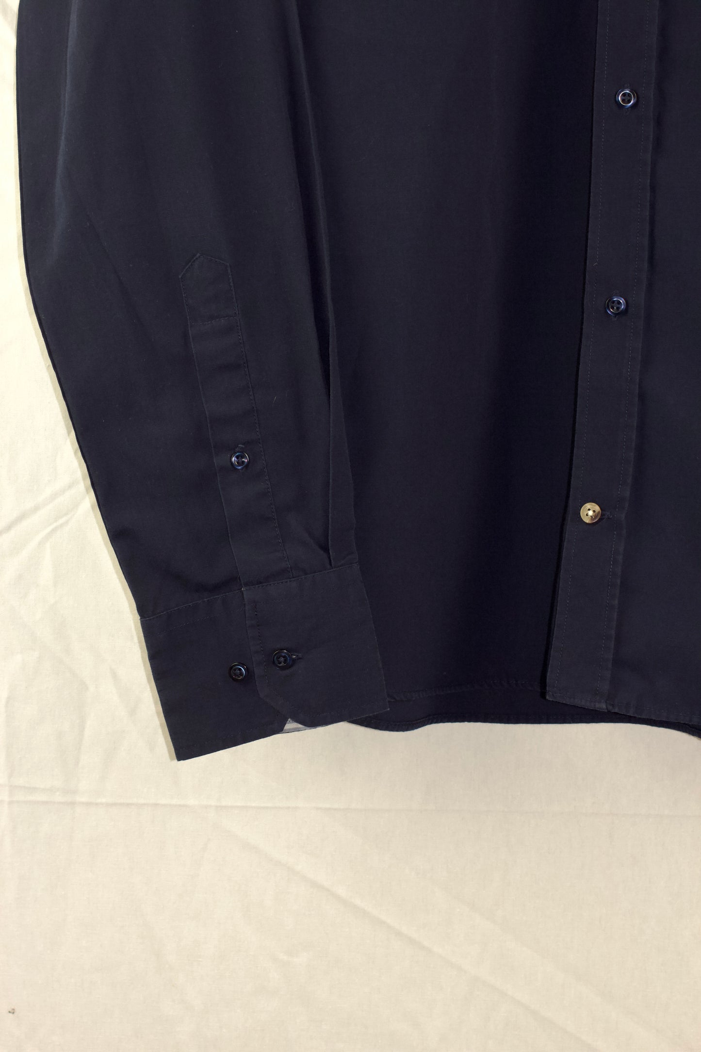 NAVY VINTAGE APPLIQUÉ SHIRT