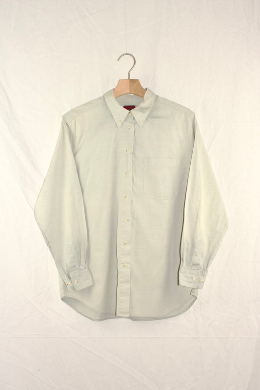 GREEN VINTAGE APPLIQUÉ SHIRT